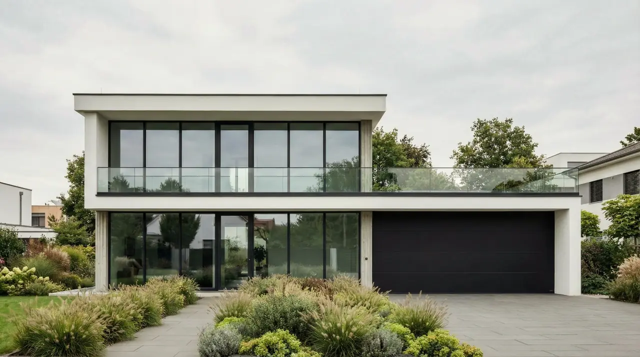 Dom piętrowy 144 m² — projekt domu prefabrykowanego ForteDom